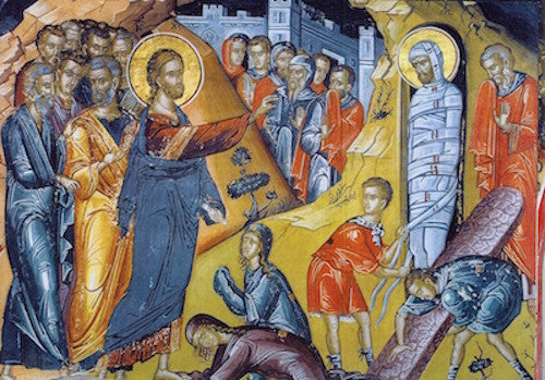 Raising of Lazarus icon (3)