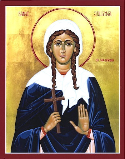 St. Juliana of Nicomedia icon