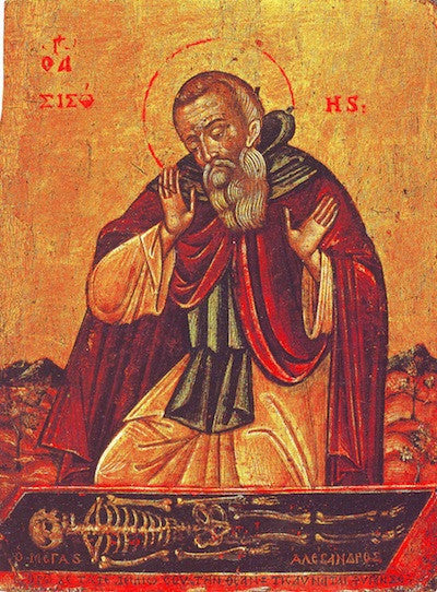 St. Sisoes the Great icon