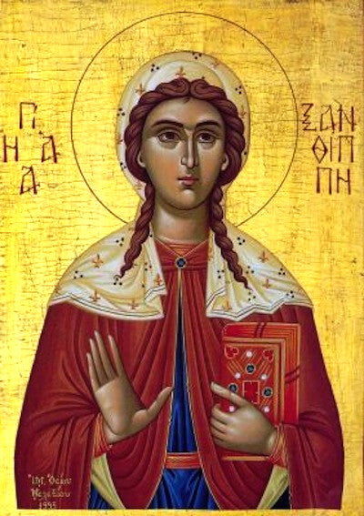 St. Xanthippe icon