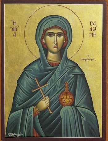 St. Salome the Myrrhbearer icon