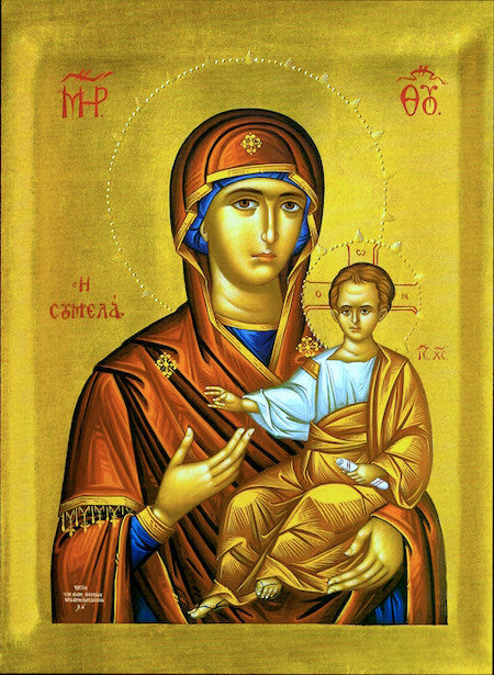 Theotokos "Soumela" icon (2)