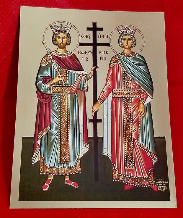 Ss. Constantine and Helen icon (GF)