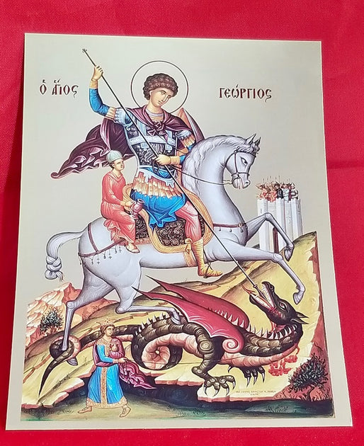 St. George icon (GF) – orthodoxmonasteryicons.com