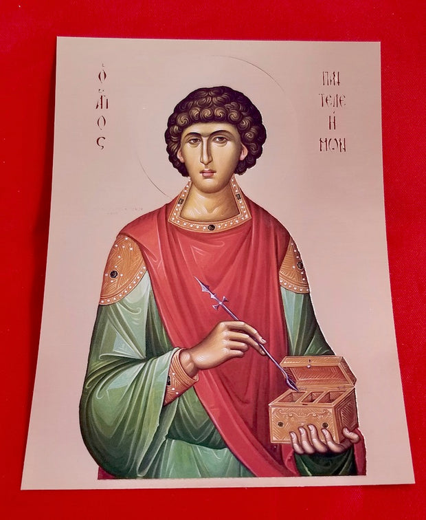 St. Panteleimon icon (GF)