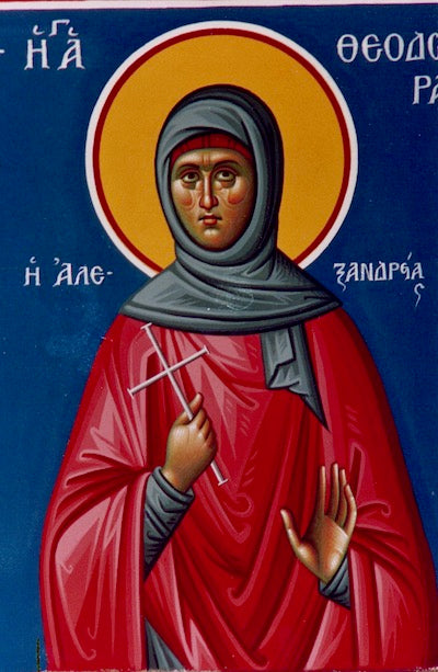 St. Theodora of Alexandria icon