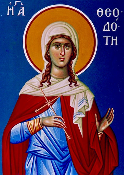 St. Theodote icon