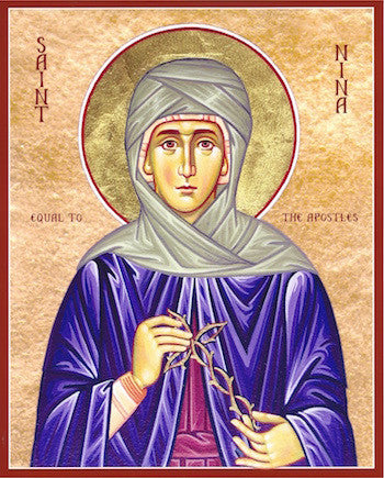 St. Nina Equal to Apostles icon
