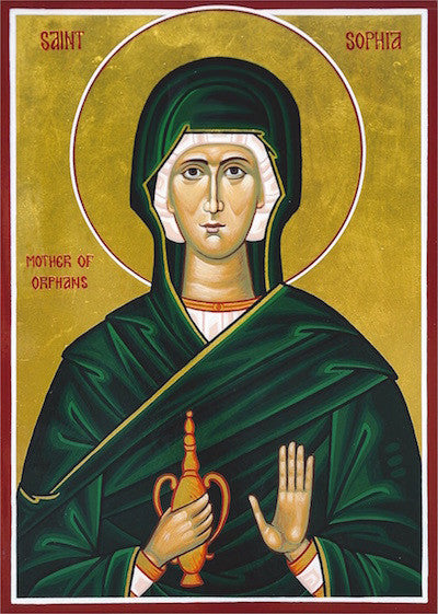 St. Sophia the Mother of orphans icon