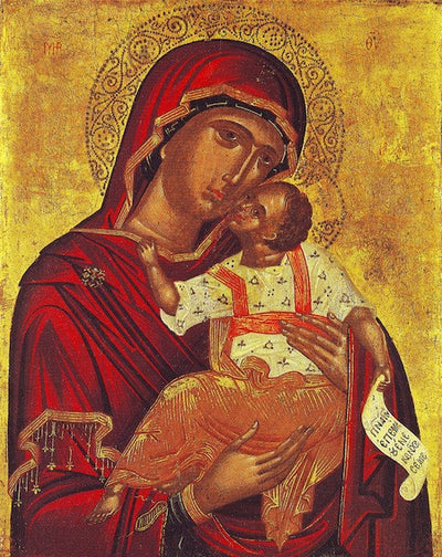 Theotokos "Tenderness" icon(10)