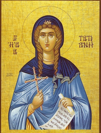 St. Tatiana of Rome icon