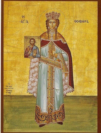 St. Theodora the Empress icon