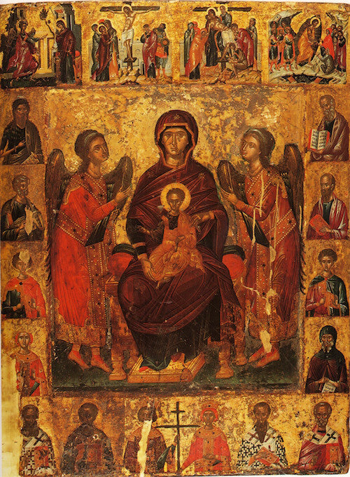 Theotokos "Enthroned" icon (1)