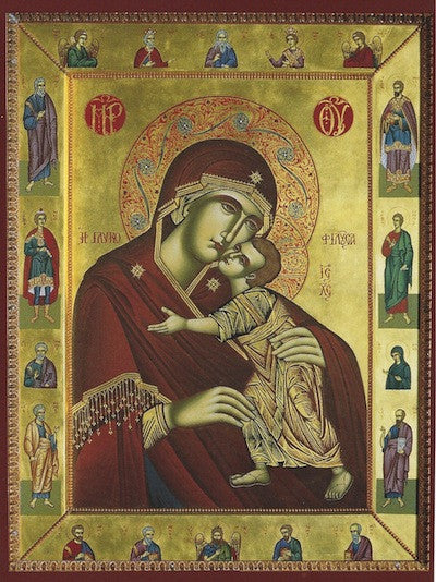 Theotokos "Tenderness" icon (8)