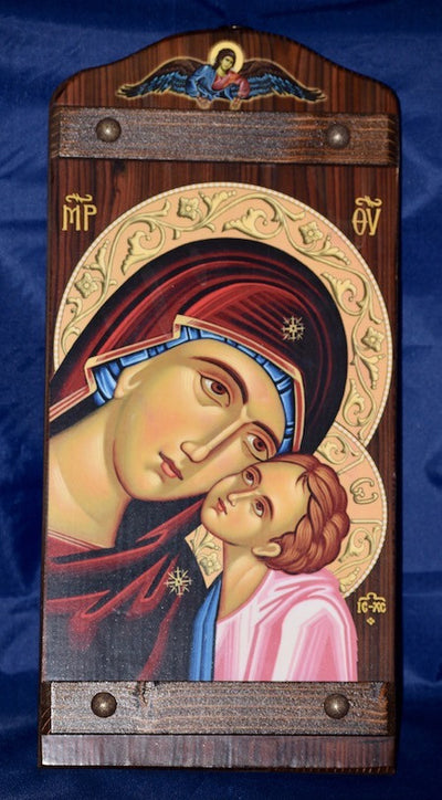 Theotokos "Tenderness" icon (742A-VE)