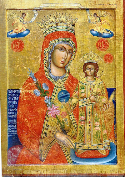 Theotokos "Unfading Rose" icon (2)