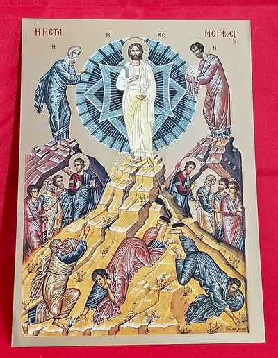 Transfiguration of our Lord icon (GF)