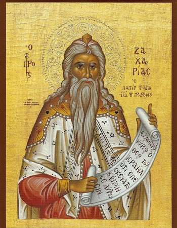 Zachariah the Prophet icon