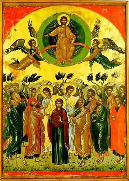 Ascension of our Lord Jesus Christ icon