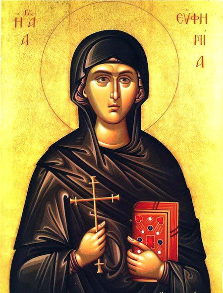 St. Euphemia the Great Martyr icon (2)